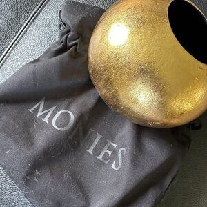 Monies, xlarge, fun, gold bracelet...conversation piece, like new, worn once